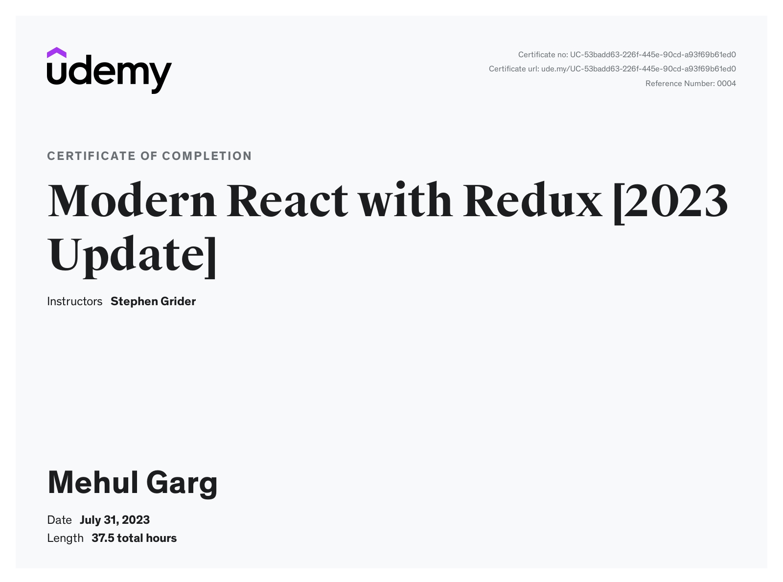 Modern React with redux