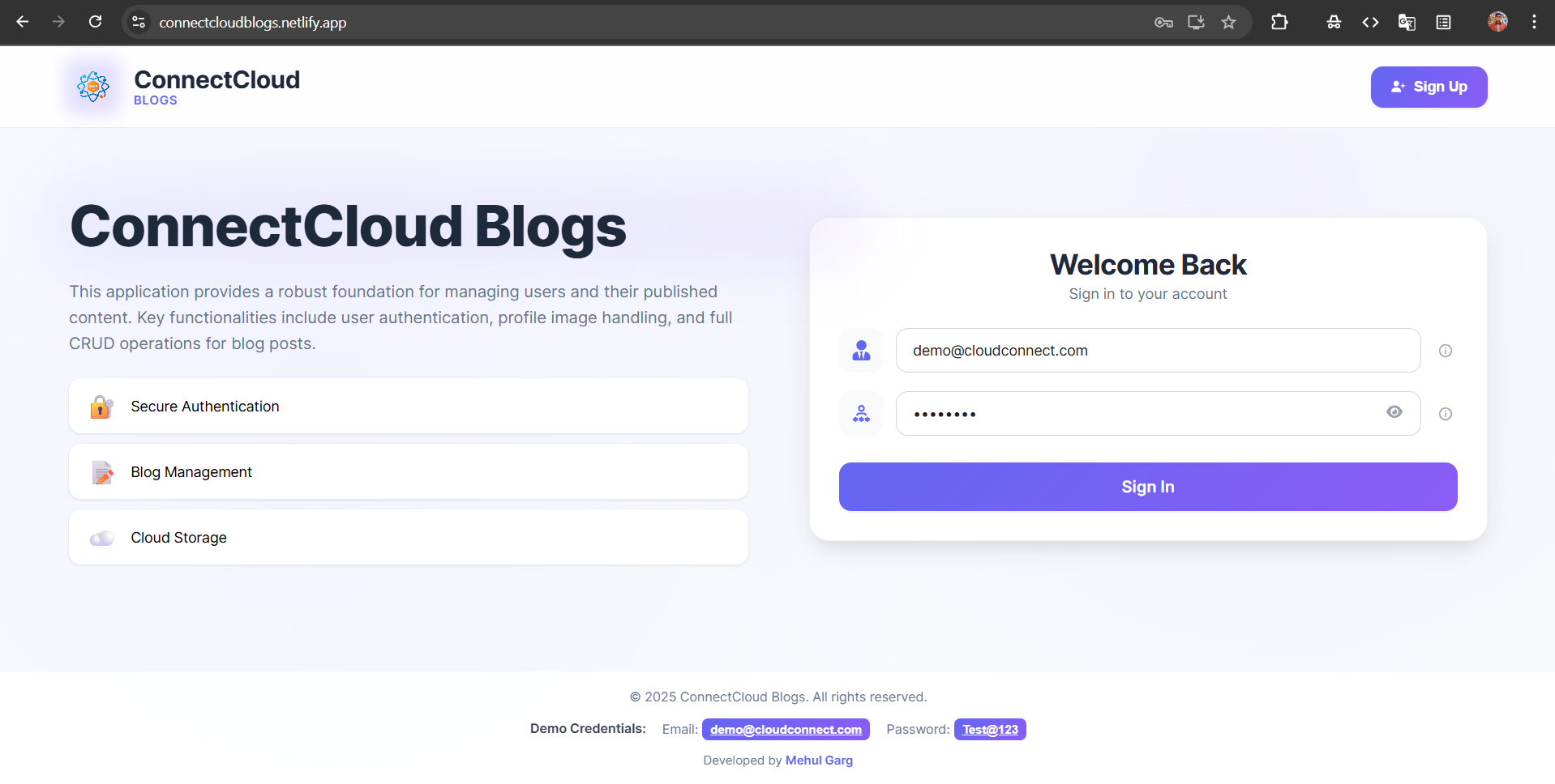 Connect Cloud Blogs